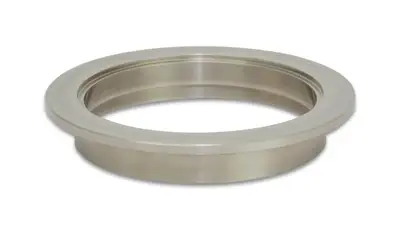 Vibrant Performance V-Band Flange; 3 in. Matching Tube Size; 3.8125 in. Flange OD; CP2 Titanium; Female;