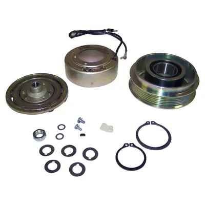 Crown Automotive Jeep Replacement Compressor Clutch 1987-1990 YJ Wrangler w/ 2.5L Engine w/ Wide Cylinder Head; 1987-1990 XJ Cherokee w/ 2.5L Engine w/ Wide Cylinder Head; 1987-1990 MJ Comanche w/ 2.5L Engine w/ Wide Cylinder Head; 1987-1990 XJ Cherokee w/ 4.0L Engine; 1987-1990 MJ Co