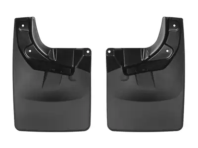 Weathertech Black No Drill MudFlaps Toyota Tacoma 2016 + No fender flares/molding