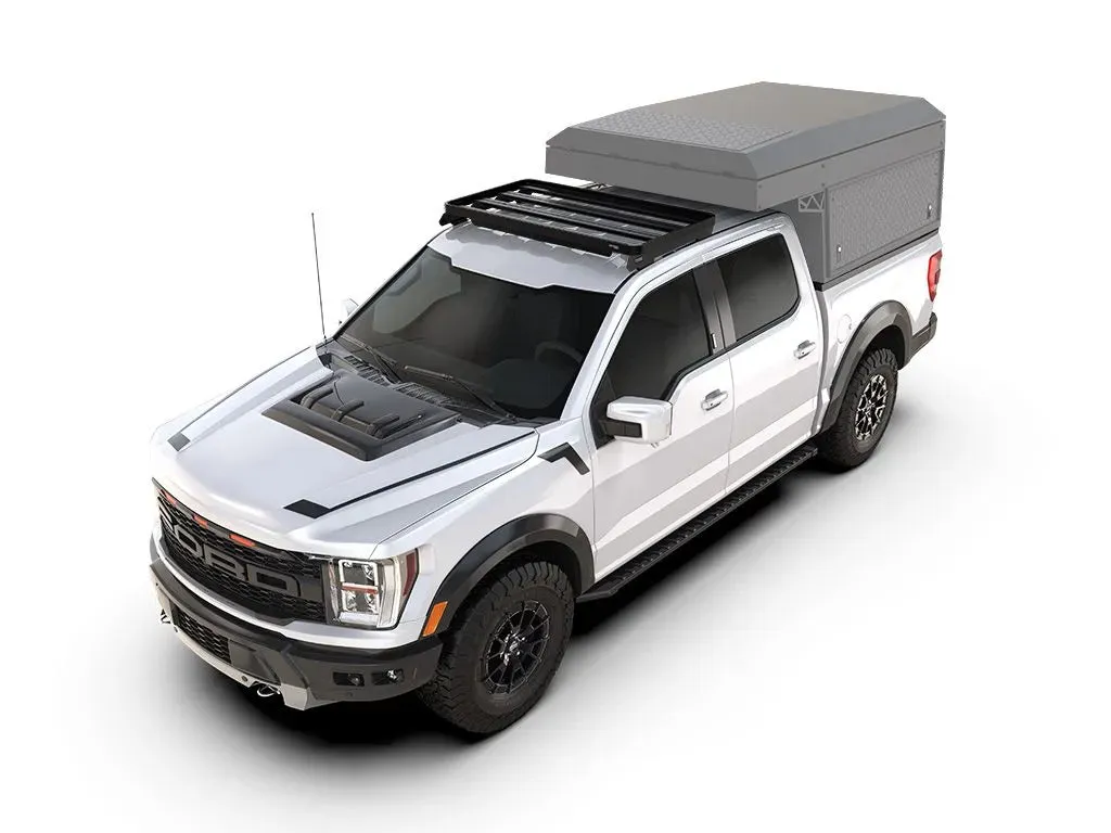 Ford F-150 Super Crew (2009-Current)Cab Over Camper Slimline II Roof Rack Kit / Low Profile product image