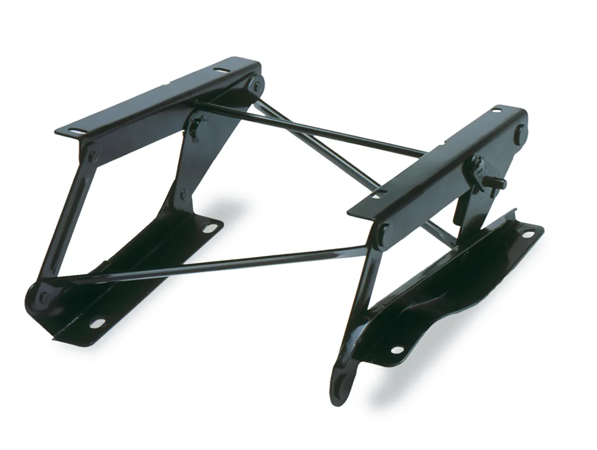 Black Seat Hardware Seat Riser, Driver side Jeep 76-95 CJ5, CJ7, Wrangler; driver side product image