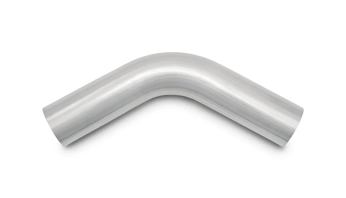 60 Degree Stainless Steel Bend; 2.75 in. Tube OD; 4.125 in. Centerline Radius; 6 in. Leg Length From Tangent; product image