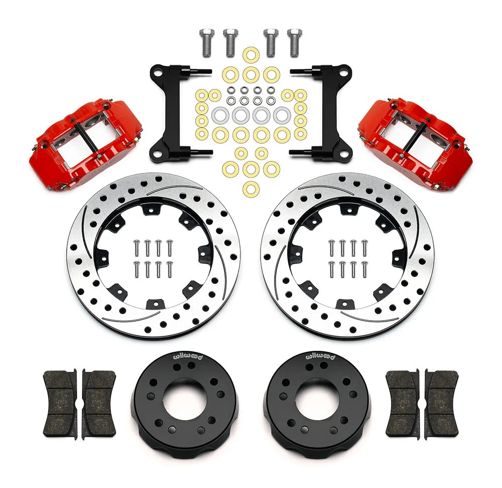 1963 - 1987 Chevrolet, GMC Forged Narrow Superlite 6R Big Brake Front Brake Kit (Hat) - 140-15302 product image