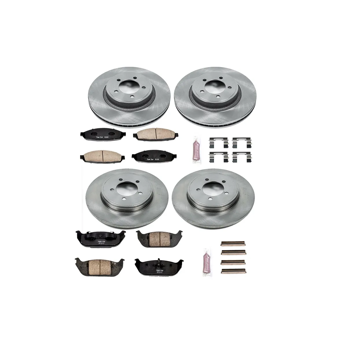 Z17 Direct Replacement Kit: Rotors; Ceramic Pads W/Hardware product image