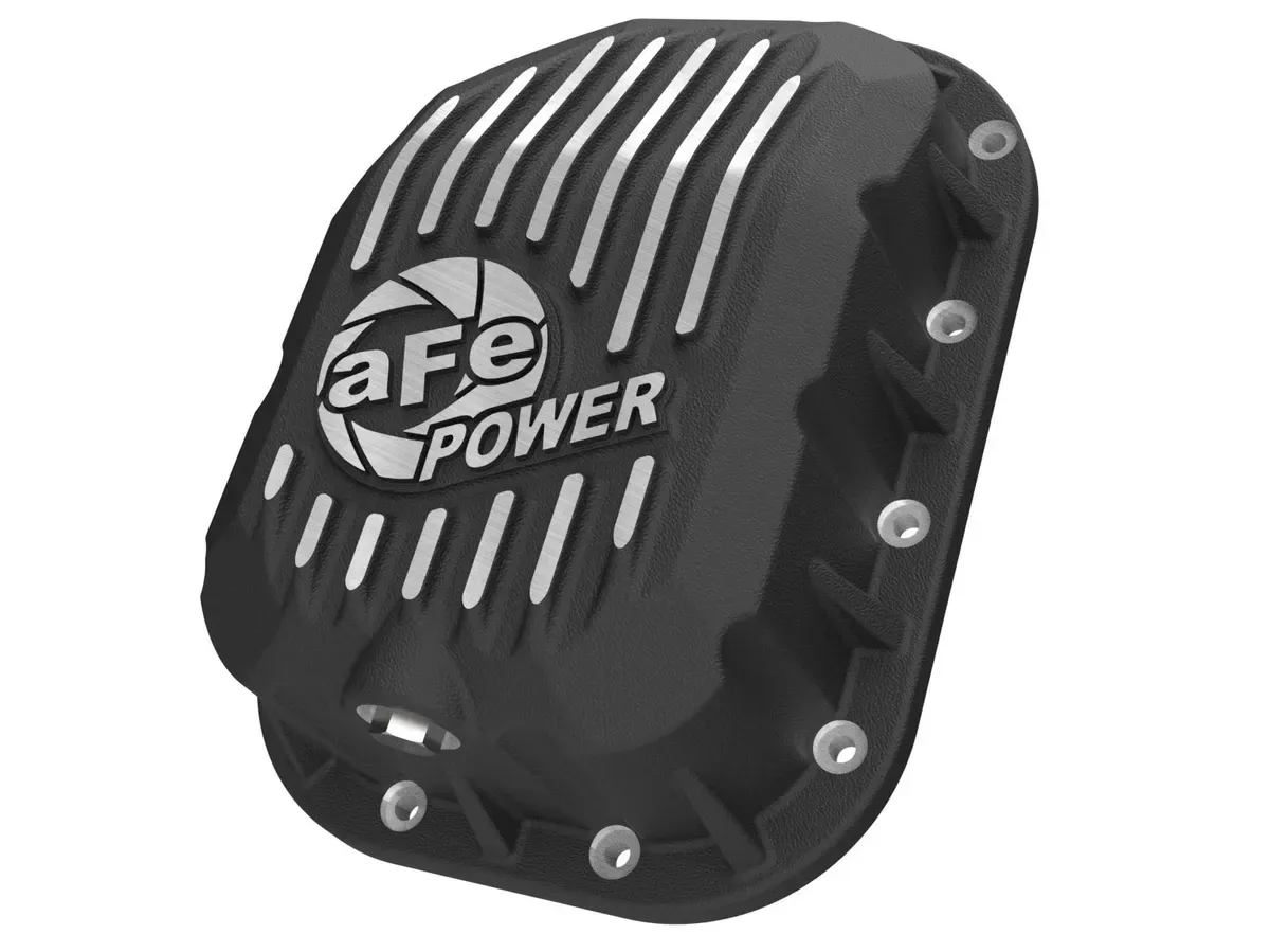 aFe POWER Pro Series Engine Oil Pan Black w/ Machined Fins - JL/JT 3.6L product image