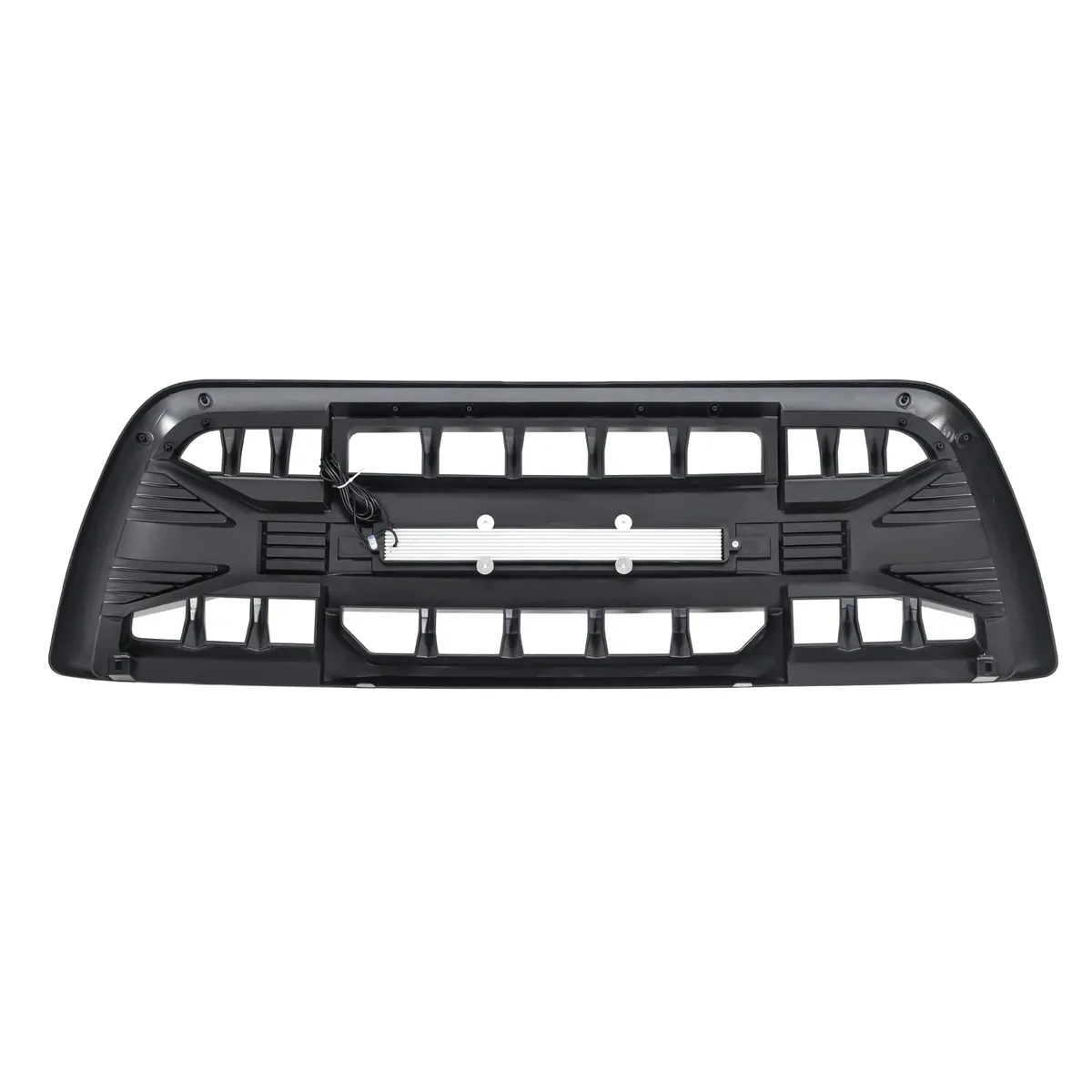 American Modified Amdeba00143 Armor Grille With LED Off-Road Lights - Matte Black product image