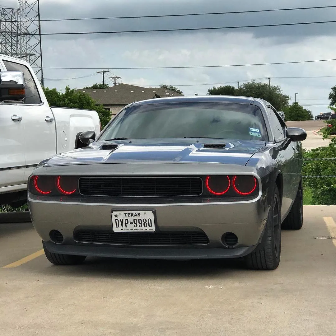 ORACLE Lighting 2008-2014 Dodge Challenger LED Headlight Halo Kit - Standard Mount product image