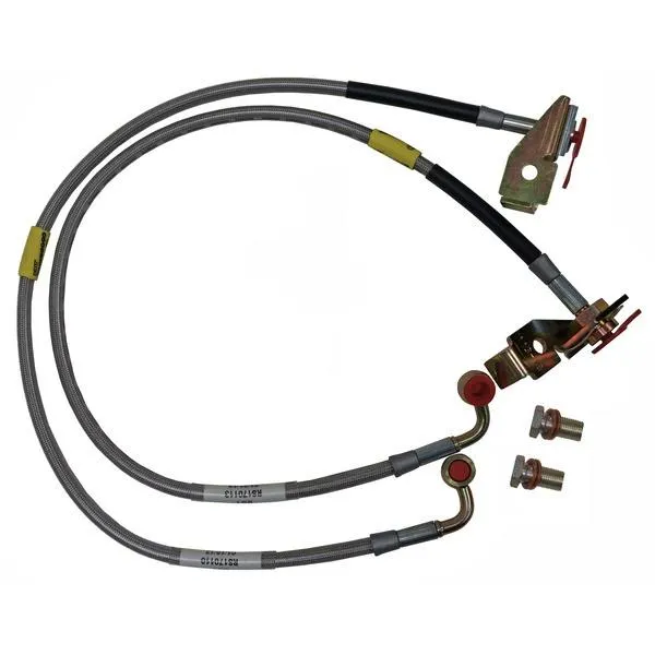 Rancho 0713 Wrangler Front Brake Lines ( JK Length 24.5 ) (Sold in Pairs)