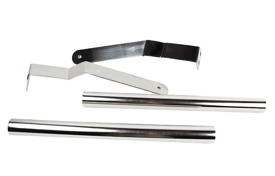 Jeep CJ/YJ Grill Guard 87-06 Wrangler TJ/YJ Polished Silver Kentrol product image