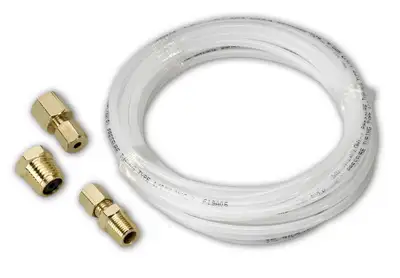 AutoMeter Autometer 3226 Tubing, Nylon, 1/8, 12ft. Length, Incl. 1/8 Nptf Brass Compression Fittings