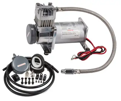 Kleinn Automotive Accessories Air Compressor; 150 PSI Maximum Pressure; Waterproof; 50% Duty Cycle; 1.7 CFM; Black;