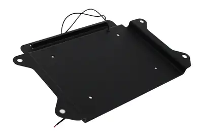 Kentrol Jeep JK BackSide License Plate Mount with LED's 07-09 Wrangler JK Textured Black Kentrol