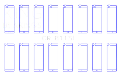 King Engine Bearings General Motors 215ci 265ci 301ci 340ci 350ci