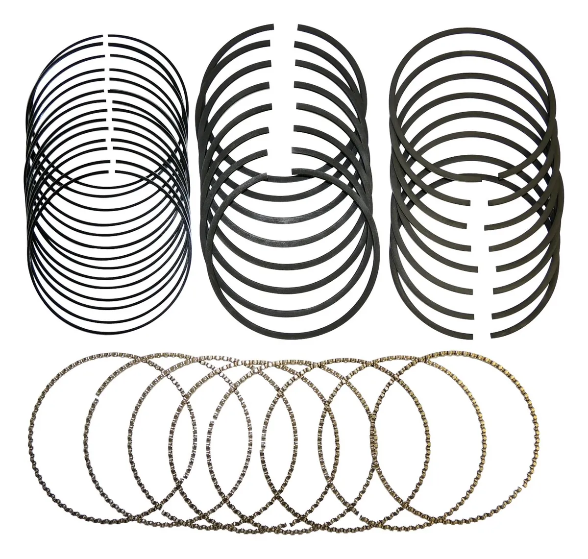 Crown Automotive Jeep Replacement 5159661AA Standard Piston Ring Set for Jeep 05-10 WK Grand Cherokee, w/ 6.1L Engine product image
