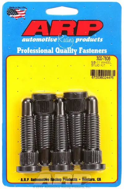ARP Auto Racing 58-11 X 2.65 short knurl wheel stud kit