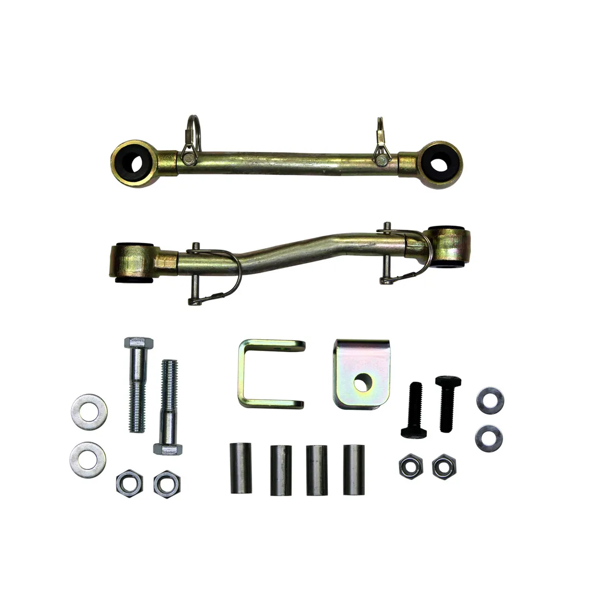 Sway Bar Extended End Links Disconnect Front Lift Height 2.5-4 Inch Double Black Rubber Bushings 97-06 Jeep Wrangler 97-06 Jeep TJ Skyjacker product image