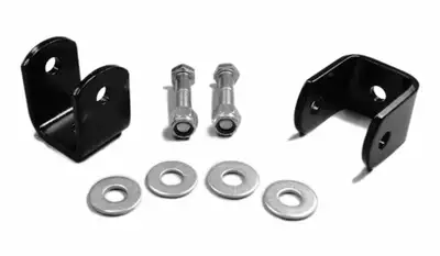 Steinjager Drop Clevis Kits (Without End Links) 1/2 Bore Clevises are Black Powdercoated