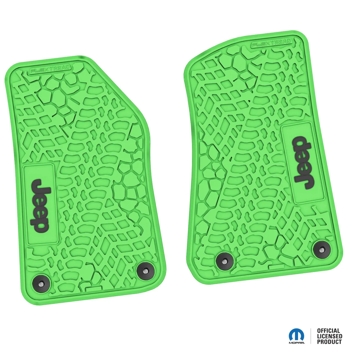 18-24 Jeep JL 2 Dr/Gladiator Front -Tire Tread/Scorched Earth Scene w/ JEEP Insert - Black product image