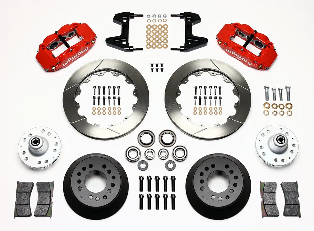 1974 - 1980 Ford, Mercury Forged Narrow Superlite 6R Big Brake Front Brake Kit (Hub) - 140-9801 product image