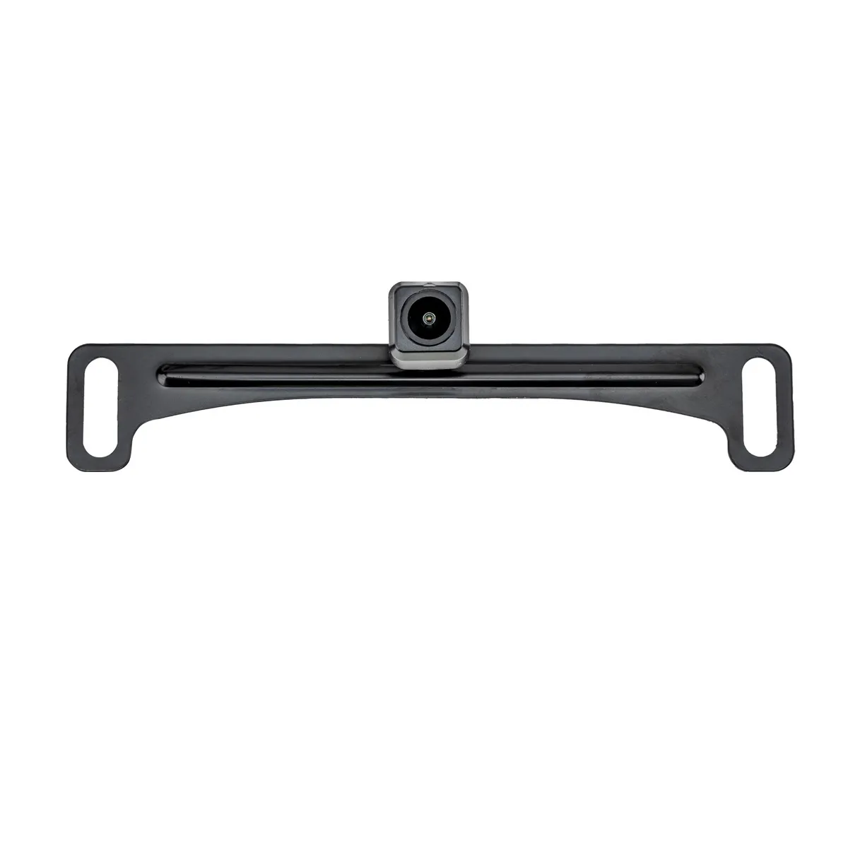 Universal Dual Mount CMOS Camera; Metal License Plate and Camera Mount; 22ft. Chassis Harness To RCA Included; Parking Gridlines and Image Mirroring Available; product image