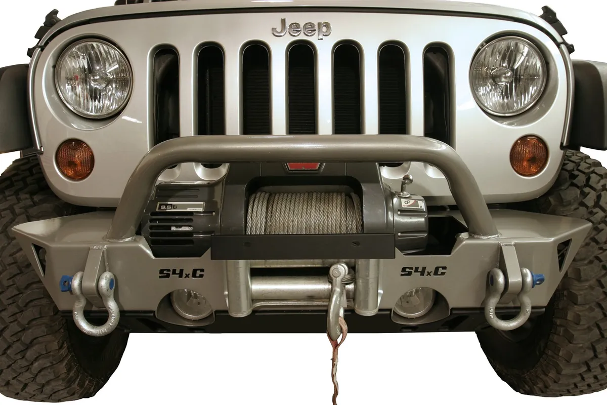 Flipup License Plate Holder For Winch Roller Fairlead Black product image