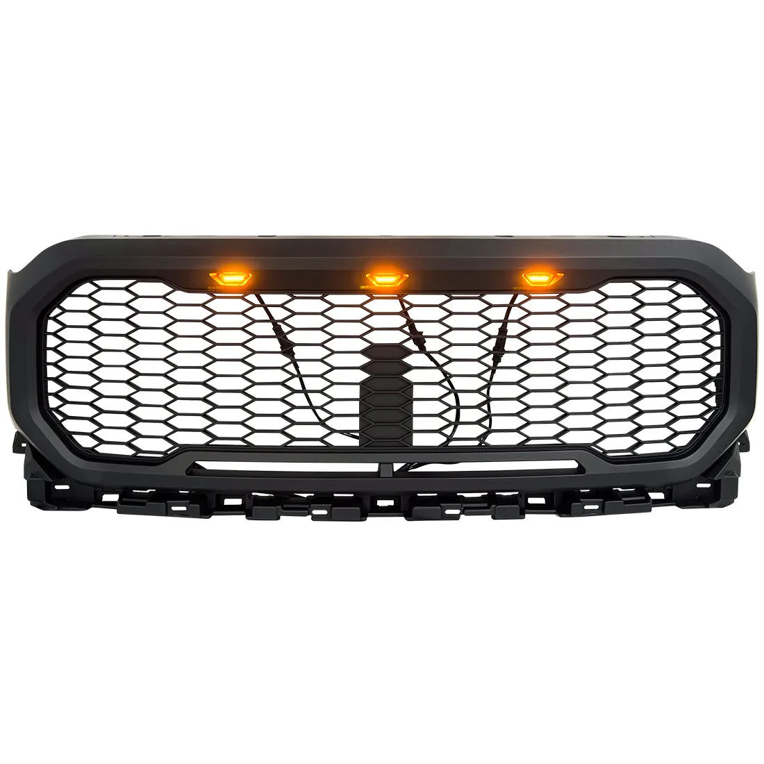 American Modified Amfmaa00122 Mesh Grille With Amber Lights product image