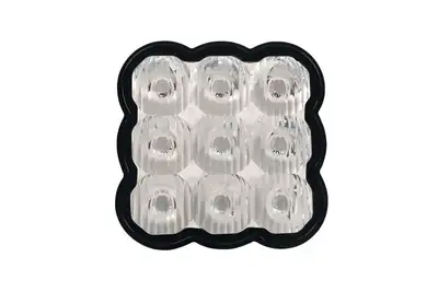 Diode Dynamics Ss5 LED Pod Lens Clear Driving (Each)