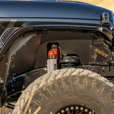 18c Wrangler/20c Gladiator Front Inner Fender Liner Raw product image