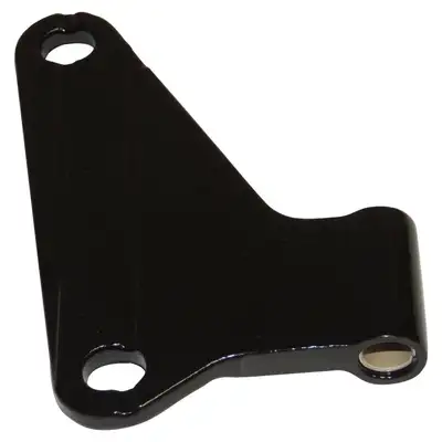 Crown Automotive Jeep Replacement Door Hinge; Front Left; Black Paintable Finish;