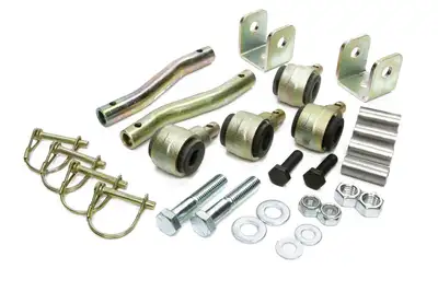 Skyjacker Sway Bar Extended End Links Disconnect Front Lift Height 3-4 Inch Double Black Rubber Bushings 84-01 Jeep Cherokee Skyjacker