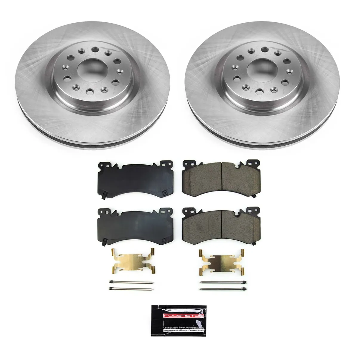 Z17 Direct Replacement Kit: Rotors; Ceramic Pads W/Hardware product image