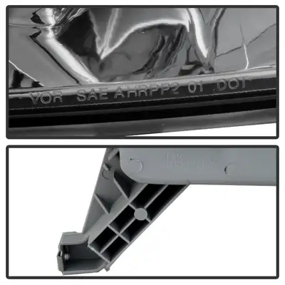 Spyder Auto 0305 4runner Crystal Headlightsblack