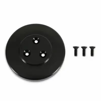 Holley Cover - AC Compressor SD7 - Black