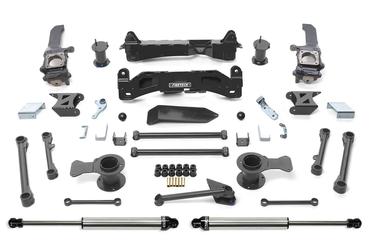 Basic Lift System w/Shocks; w/DLSS Shocks; 6 in. Lift; product image