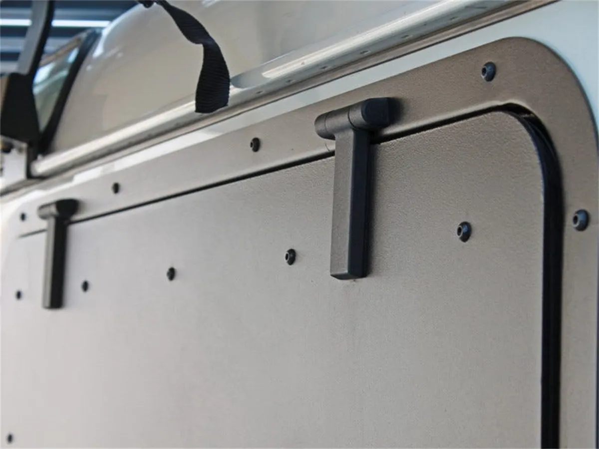 Gullwing Window; Aluminium; For 1983-2016 Land Rover Defender; product image