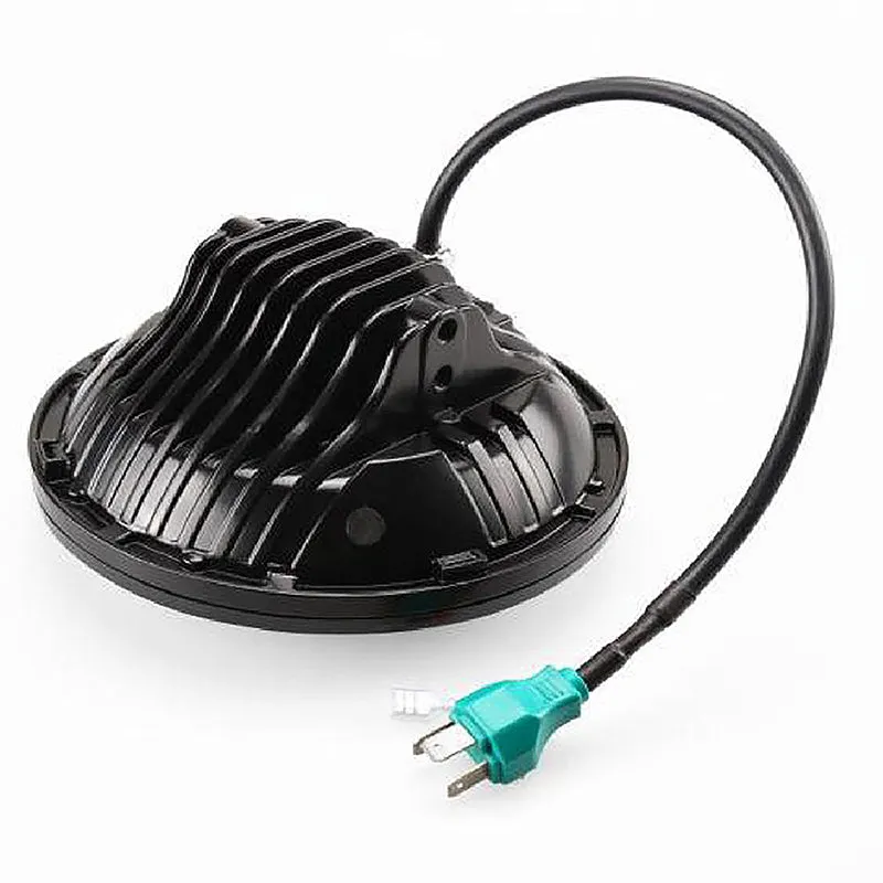 "Honey Comb 7"" 75W Cree LED Headlight DRL Hi/Lo Beam For 1997+ Jeep Wrangler JK/TJ/CJ/LJ/JL & Gladiator JT" product image