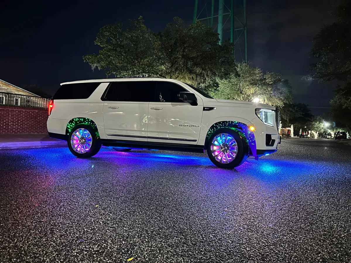 Oracle Lighting Fiber Optic Wheel Liner Colorshift® Rgb+w Kit - 40w Led/ 600 Fibers product image