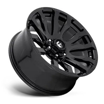 Fuel Off-Road Aluminum Wheels 20X10 Blitz D675 5 On 127 Gloss Black 71.5 Bore -18 Offset Multi Spoke Fuel Off Road Wheels