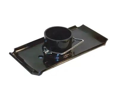 Ultra Fab Products Manual Tongue Jack Footpad For 2in Modelblack