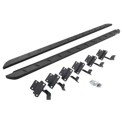 Go Rhino Go Rhino 63415587SPC - RB10 Slim Line Running Boards With Mounting Brackets - Textured Black