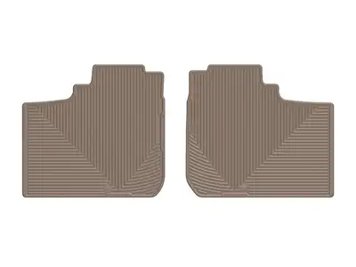 Weathertech Rear Rubber Mats Dodge Ram Truck 1500 2019 + Tan Crew Cab 2nd row