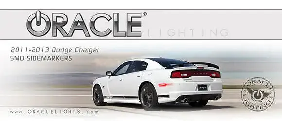 9834-019 - 2011-2014 Dodge Charger Concept Sidemarker Set (Rear Only) - Clear - No Paint product image