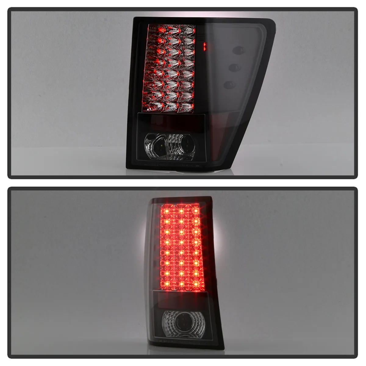 Spyder Jeep Grand Cherokee 07-10 LED Tail Lights - Black product image