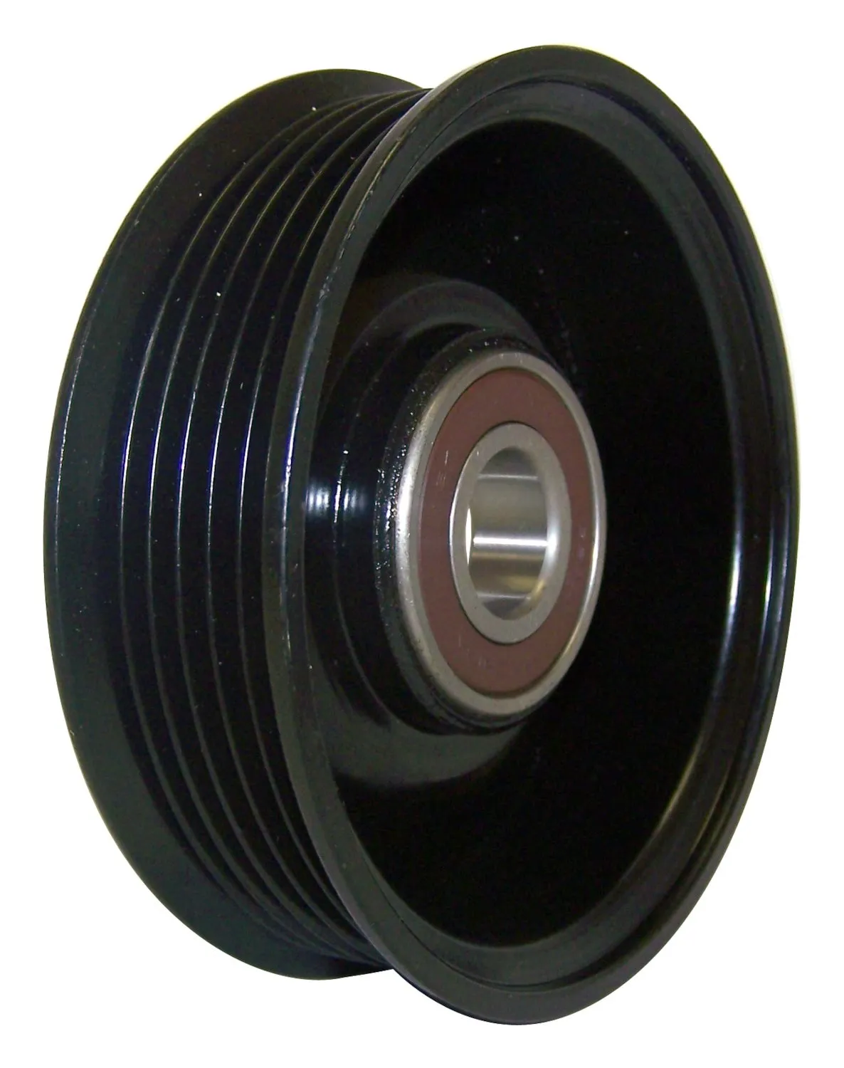 1997-1998 Cherokee XJ w/ 2.5 or 4.0L engine; Diameter: 3.95in-100mm; 6 Grooves; Idler Only 1997-1998 Wrangler TJ w/ 2.5 or 4.0L engine; Diameter: 3.95in-100mm; 6 Grooves; Idler Only product image