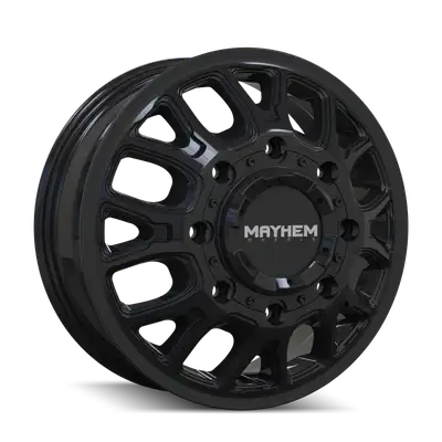 Mayhem Cogent Dually (8107d) Gloss Black 17x6.5 8210 125mm 154.2mm