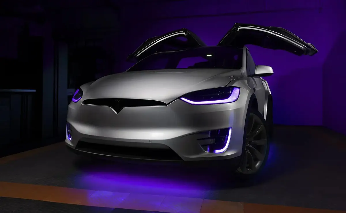 Oracle Lighting 2016-2024 Tesla Model x Dynamic Colorshift Headlight & Fog Light DRL Upgrade Kit - Combo product image