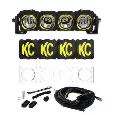 KC HiLiTES KC Hilites 291 Flex Era LED Light Bar - 10 Inch Master Kit