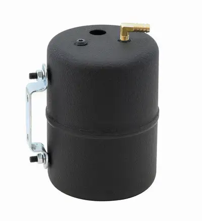 Mr Gasket Vacuum Canister Black Painted