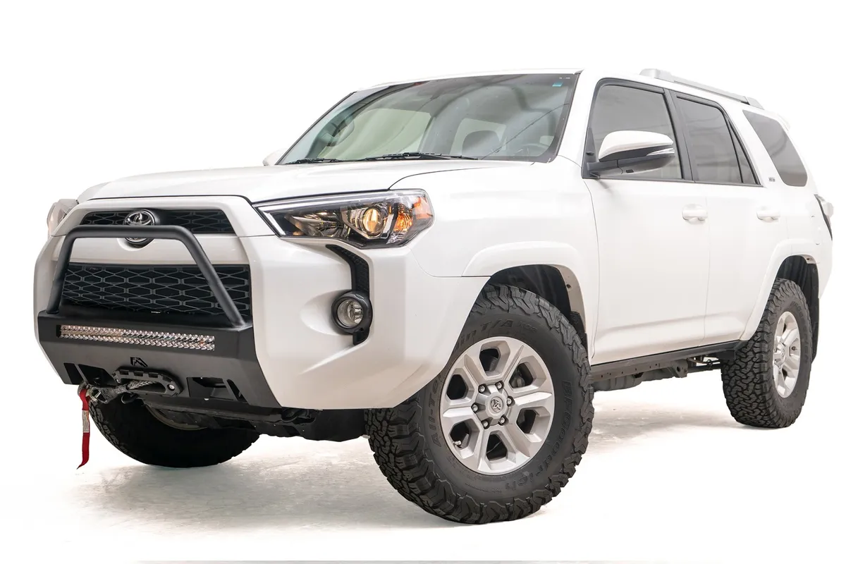 Winch Mount; w/High Pre-Runner Guard; 2 Stage Matte Black Powder Coat; product image
