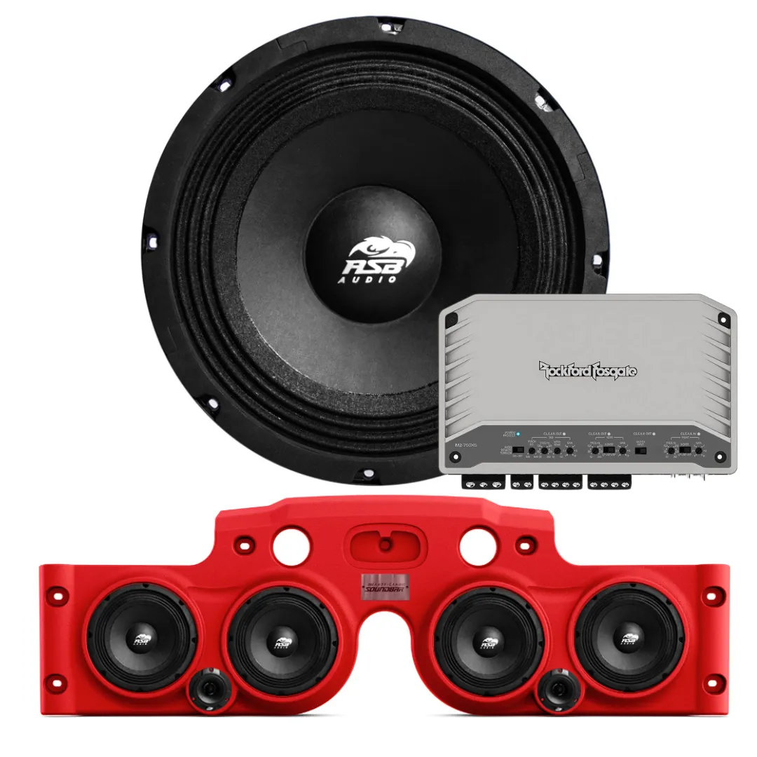 JK/JKU American SoundBar Package (Grey) product image